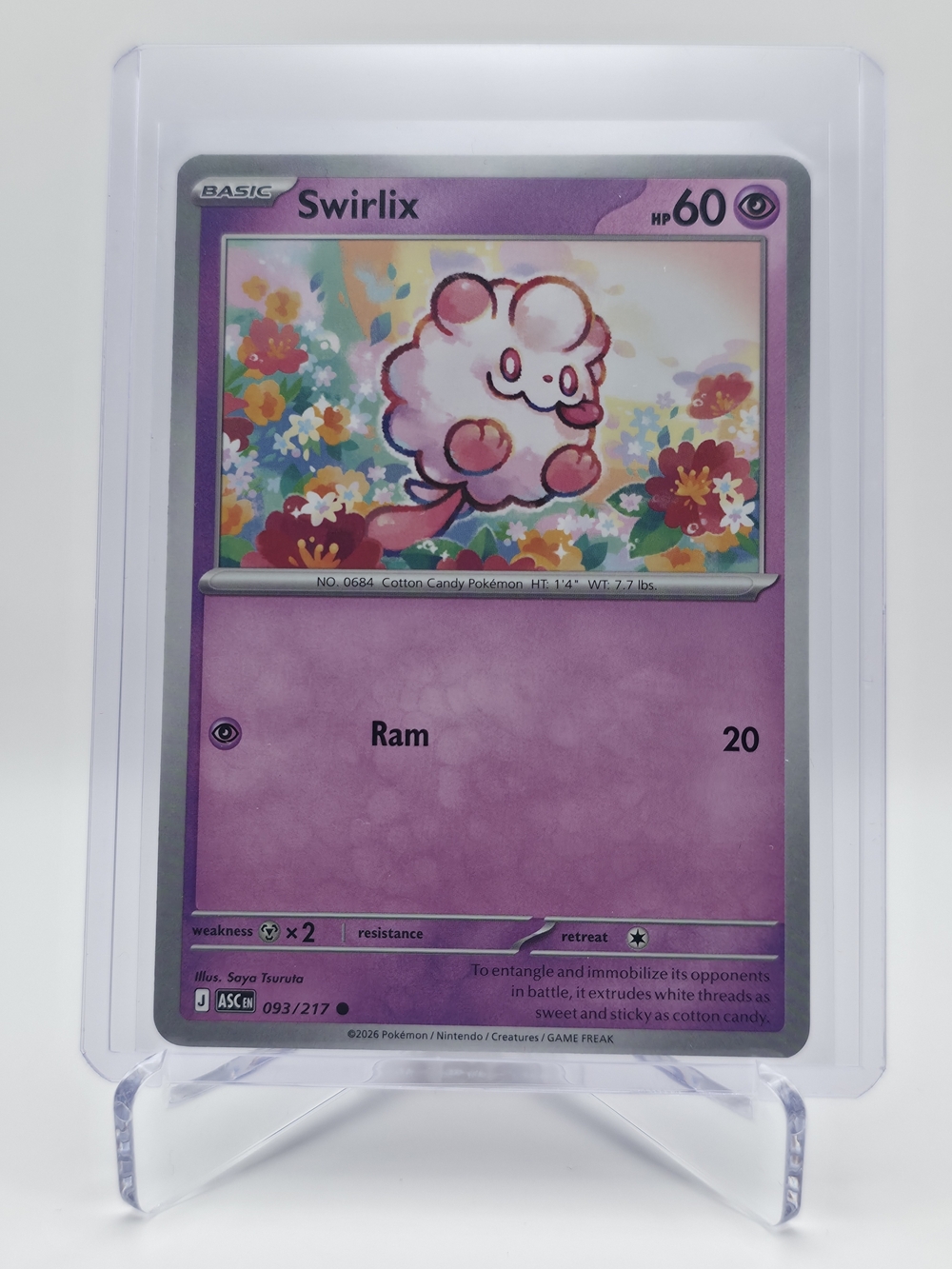 Pokémon TCG - Swirlix - Ascended Heroes - 093/217 - Picture 1 of 2